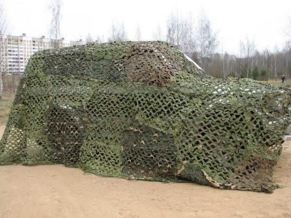 Армейская маскировочная сеть ТС-75 Размер 3x6м